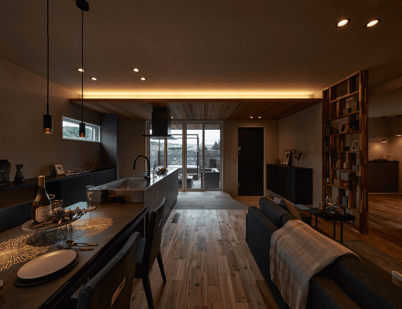 効率的な動線の写真