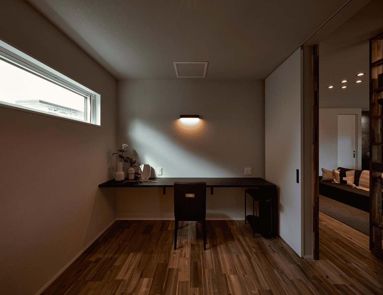 余白を活かした間取りの写真