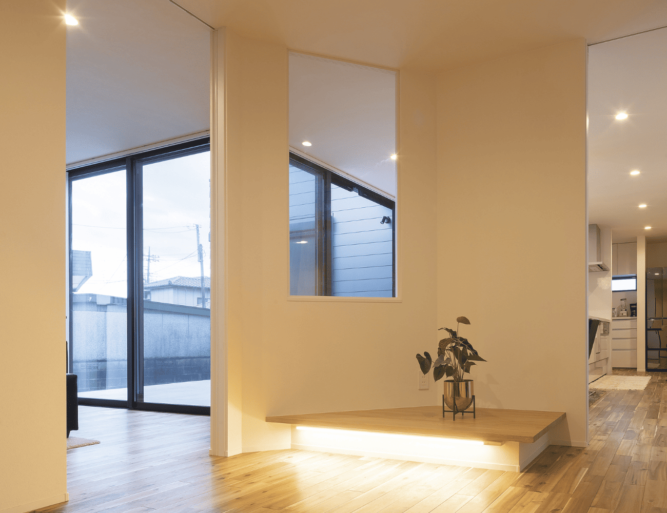 家族が協力できる動線の写真