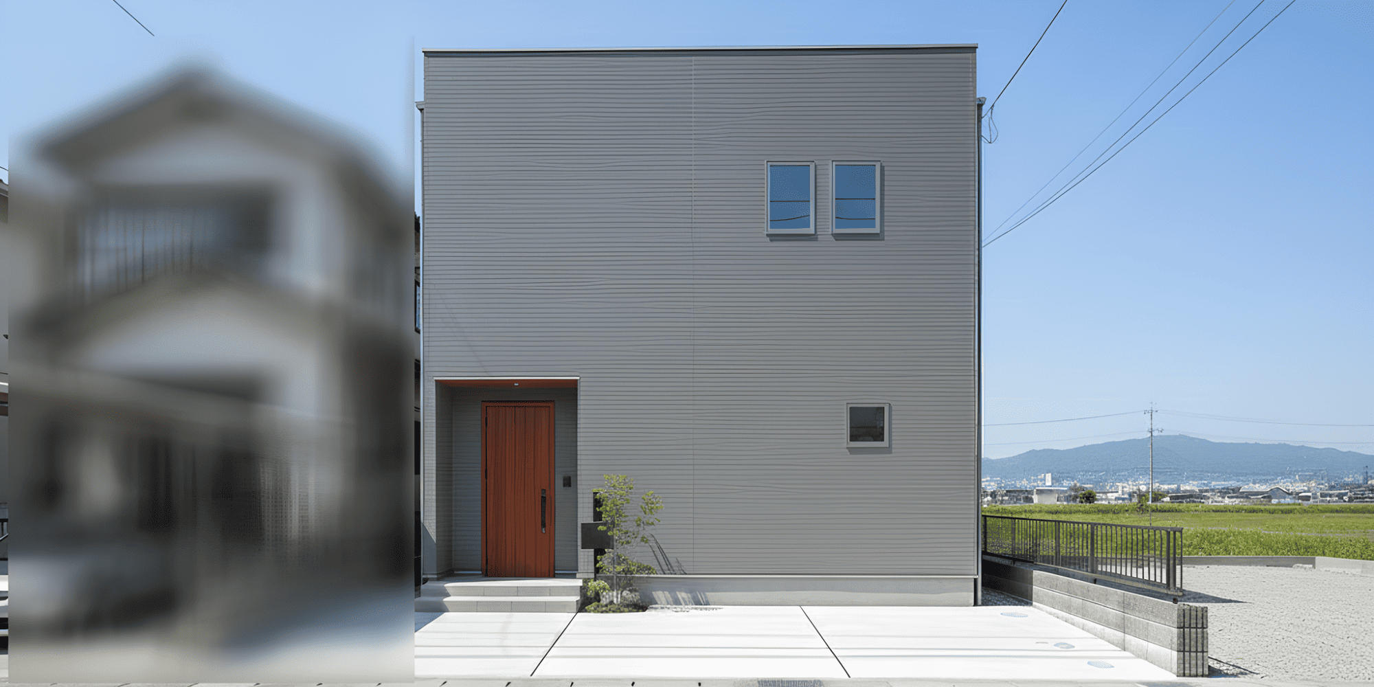 グレーの余韻で感性を包む、大人の住まい