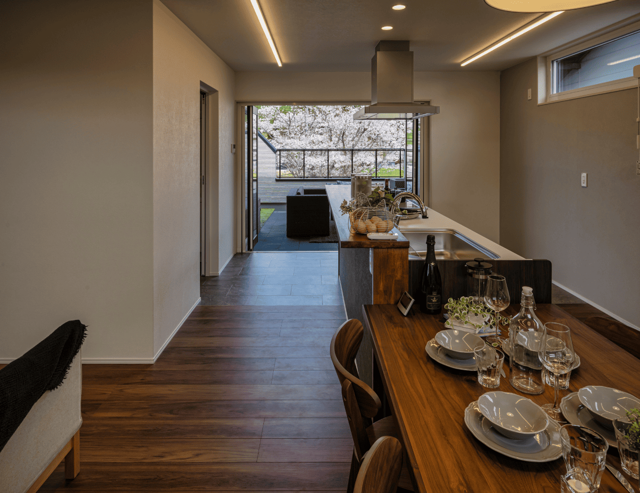 中庭・屋上・テラスの写真